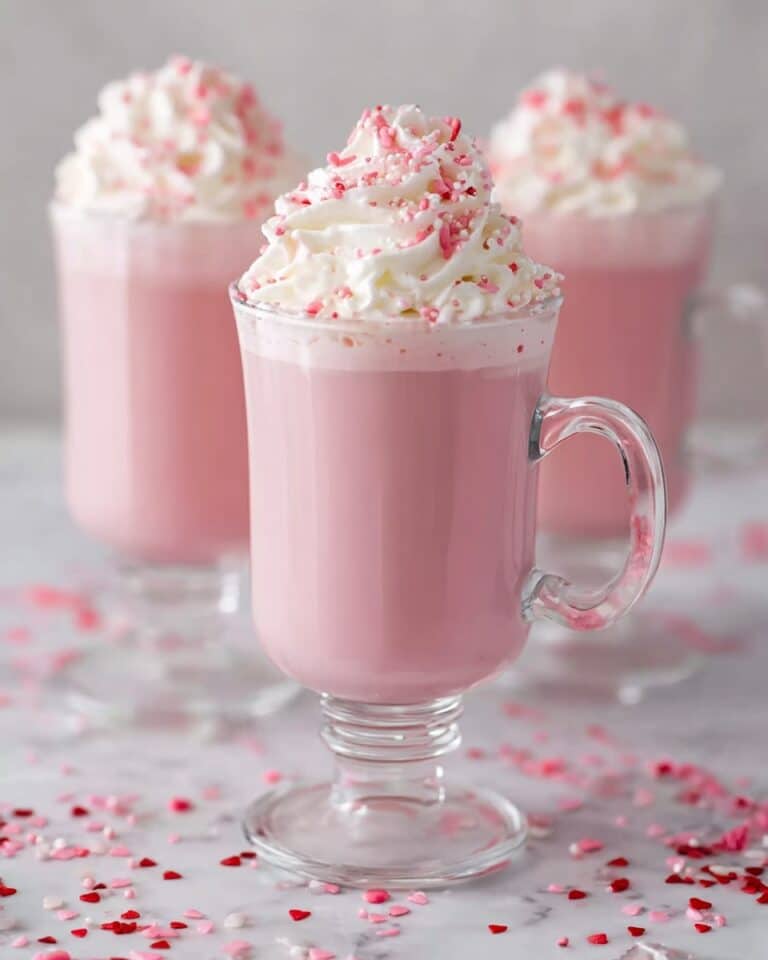 Pink Hot Chocolate Recipe