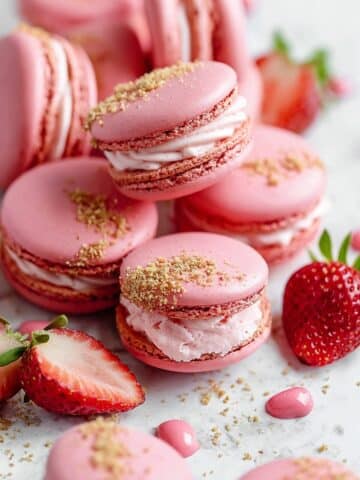 Strawberry Cheesecake Macarons Recipe