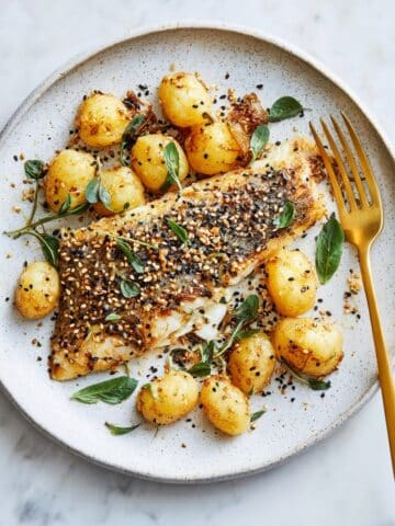 Fried Gnocchi and Salmon Recipe