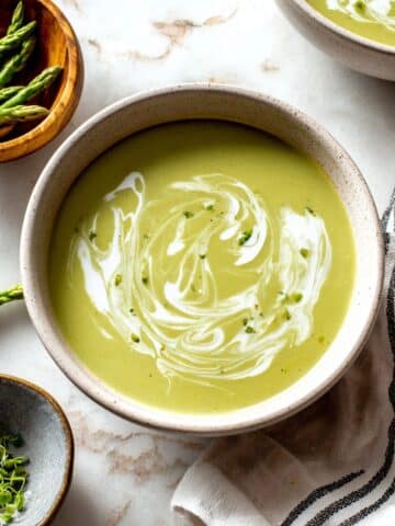 Creamless Cream of Asparagus Soup Recipe