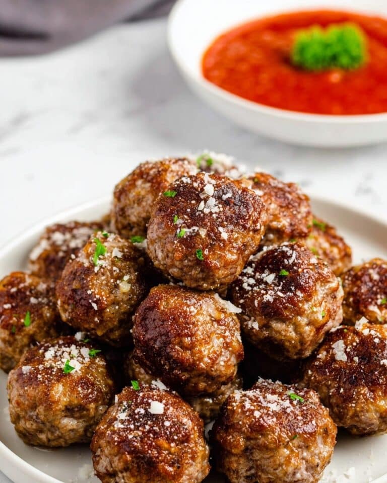 Air Fryer Meatballs Recipe