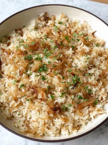 French Onion Rice Recipe