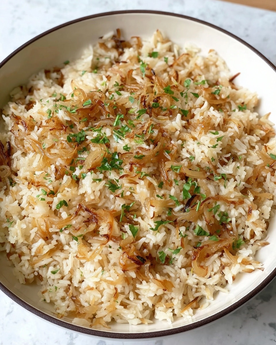 French Onion Rice: Irresistibly Savory & Comforting Dish