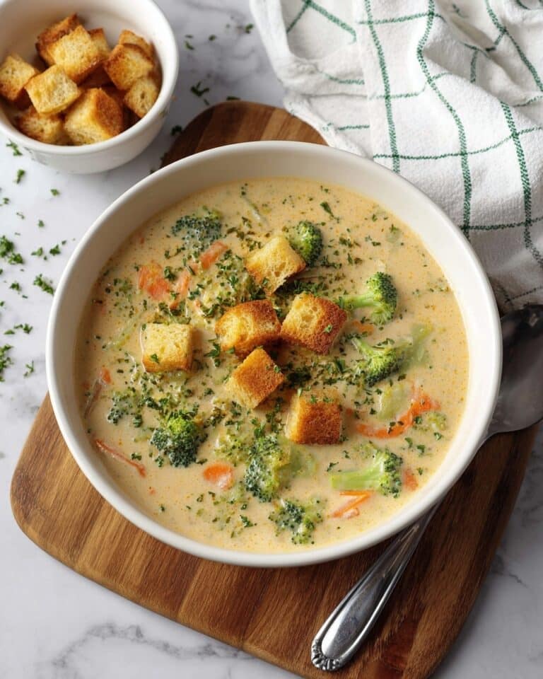 Smoked Gouda Broccoli Soup Recipe