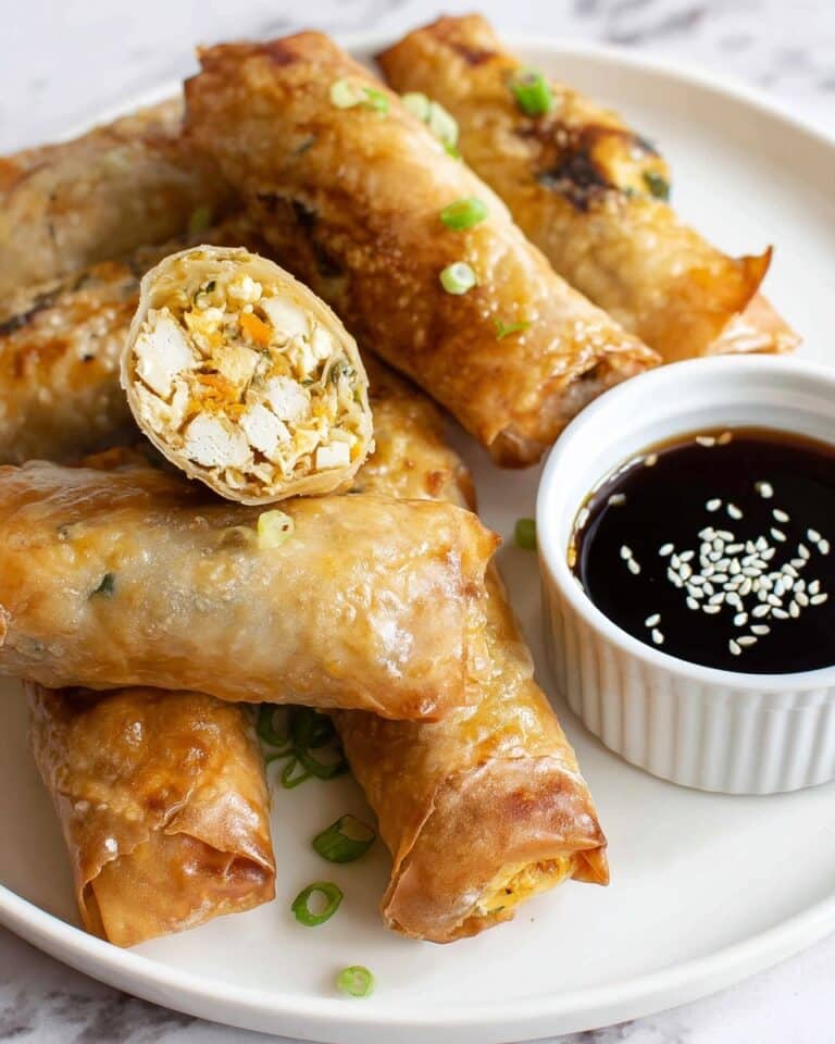Crispy Air Fryer Rice Paper Rolls Recipe