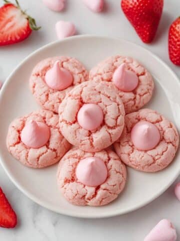 Strawberry Kiss Cookies Recipe