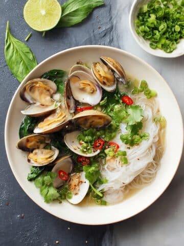 Thai Coconut Lemongrass Clams Recipe
