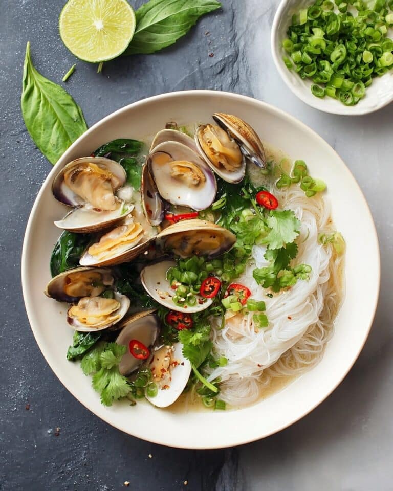 Thai Coconut Lemongrass Clams Recipe