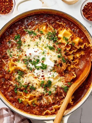 Vegetarian Lasagna Soup Recipe