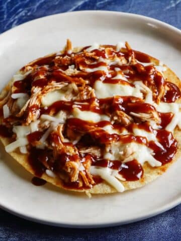 BBQ Chicken Tostadas Recipe