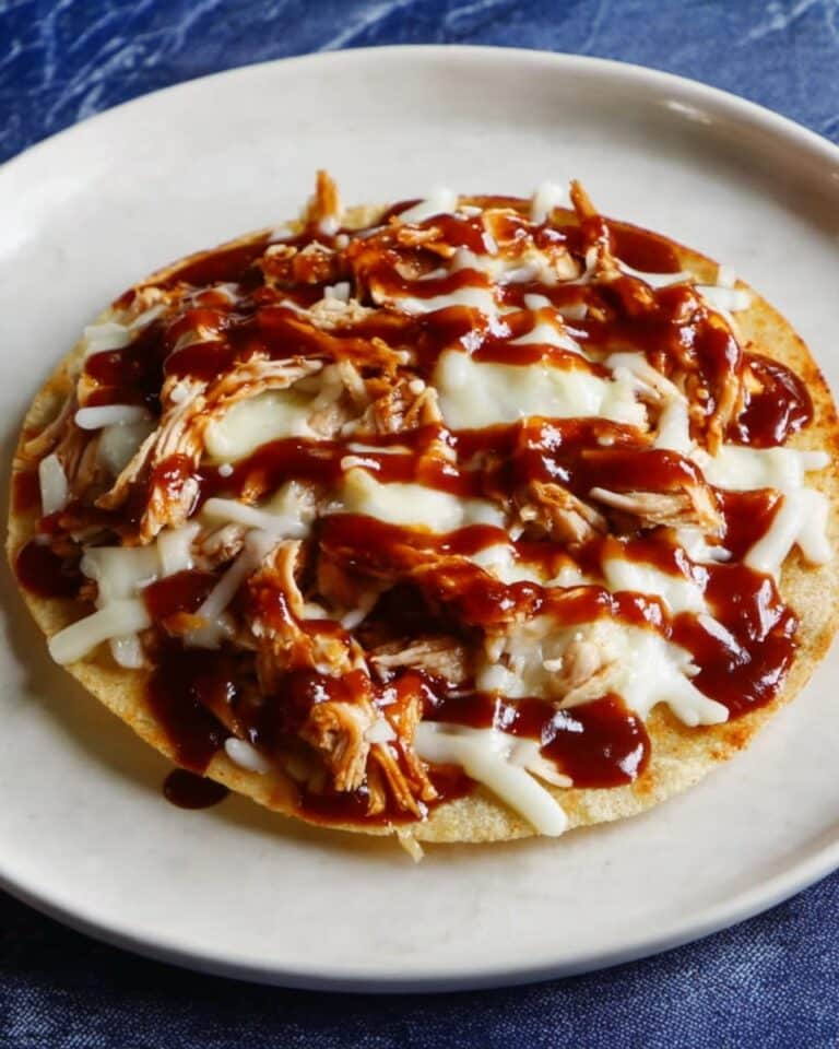BBQ Chicken Tostadas Recipe