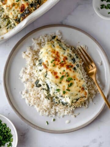 Spinach Artichoke Chicken Casserole Recipe