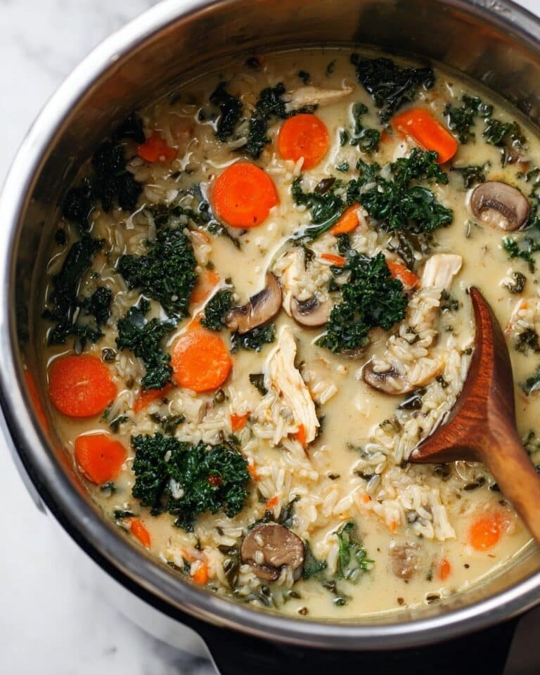 Instant Pot Chicken Wild Rice Soup Recipe