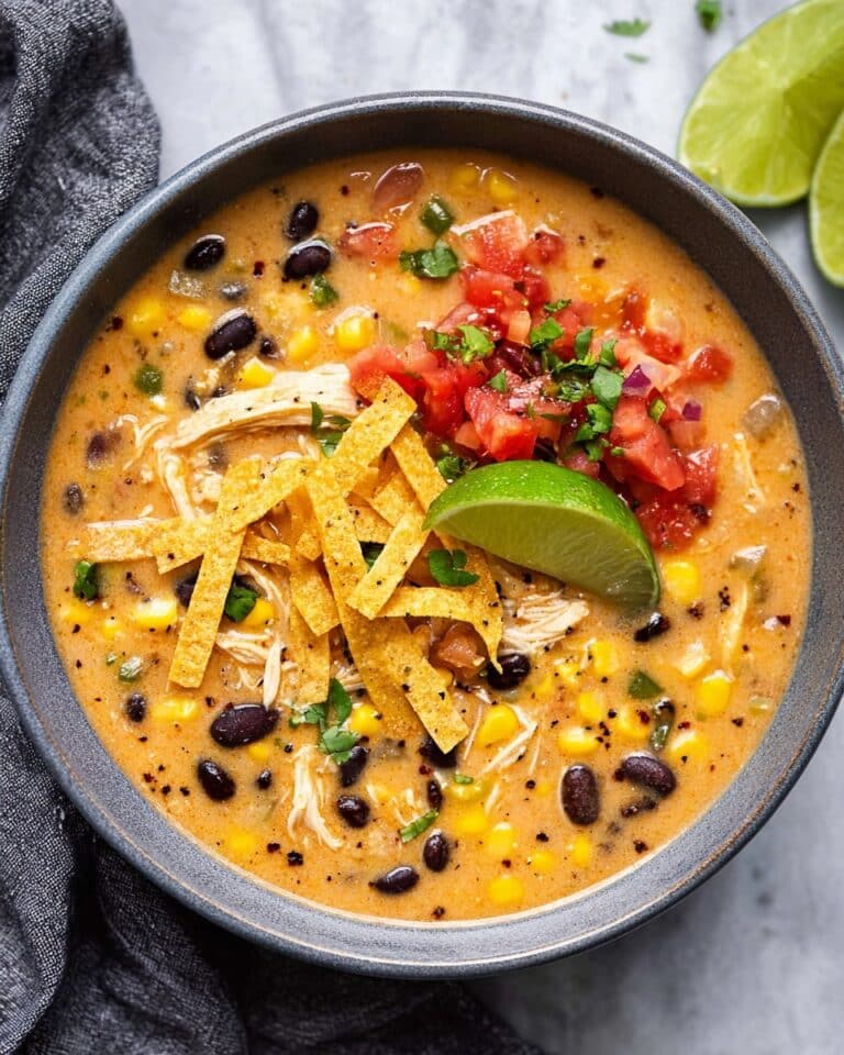 Slow Cooker Chicken Fajita Soup Recipe