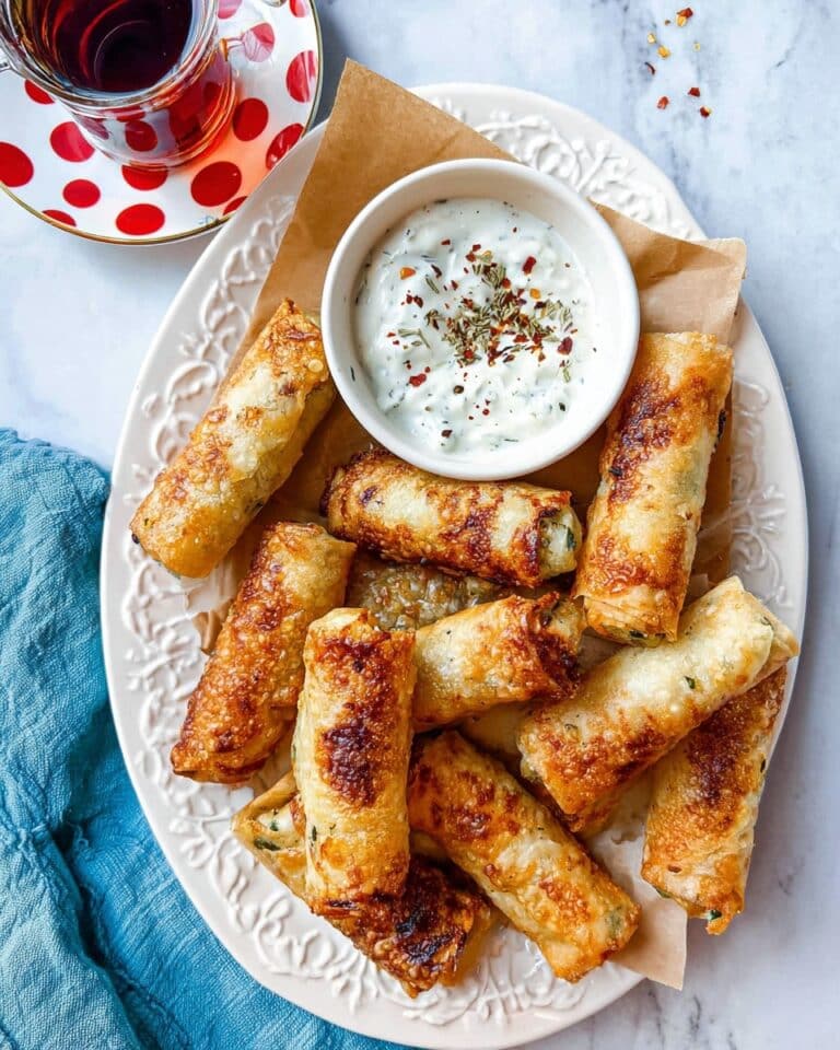 Sigara Boregi (Turkish Cheese Rolls) Recipe