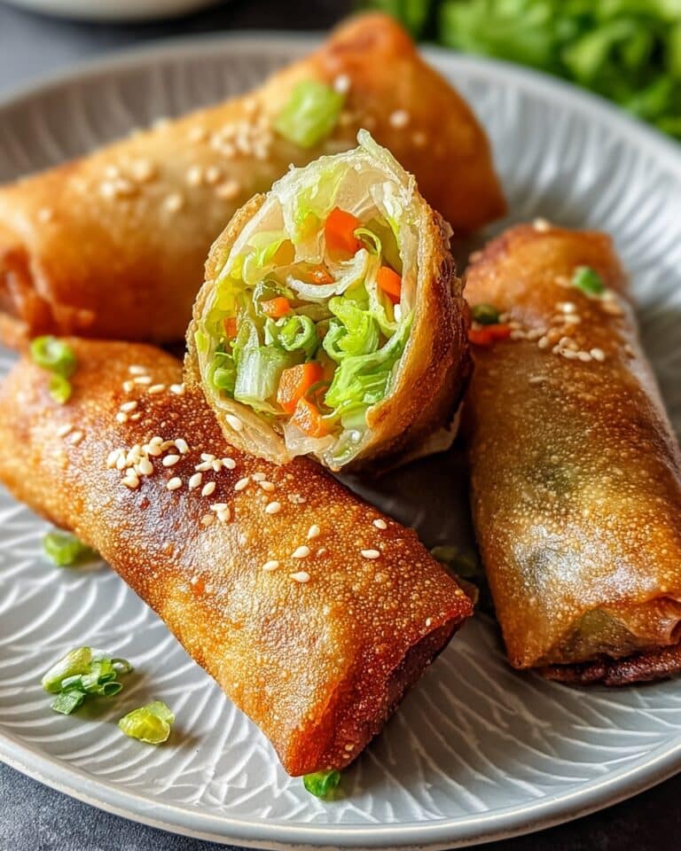 Crispy Rice Paper Spring Rolls Recipe
