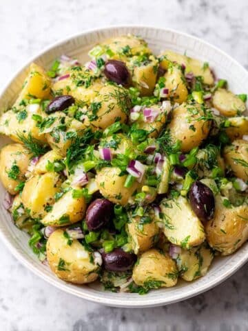 Olive Greek Potato Salad Recipe