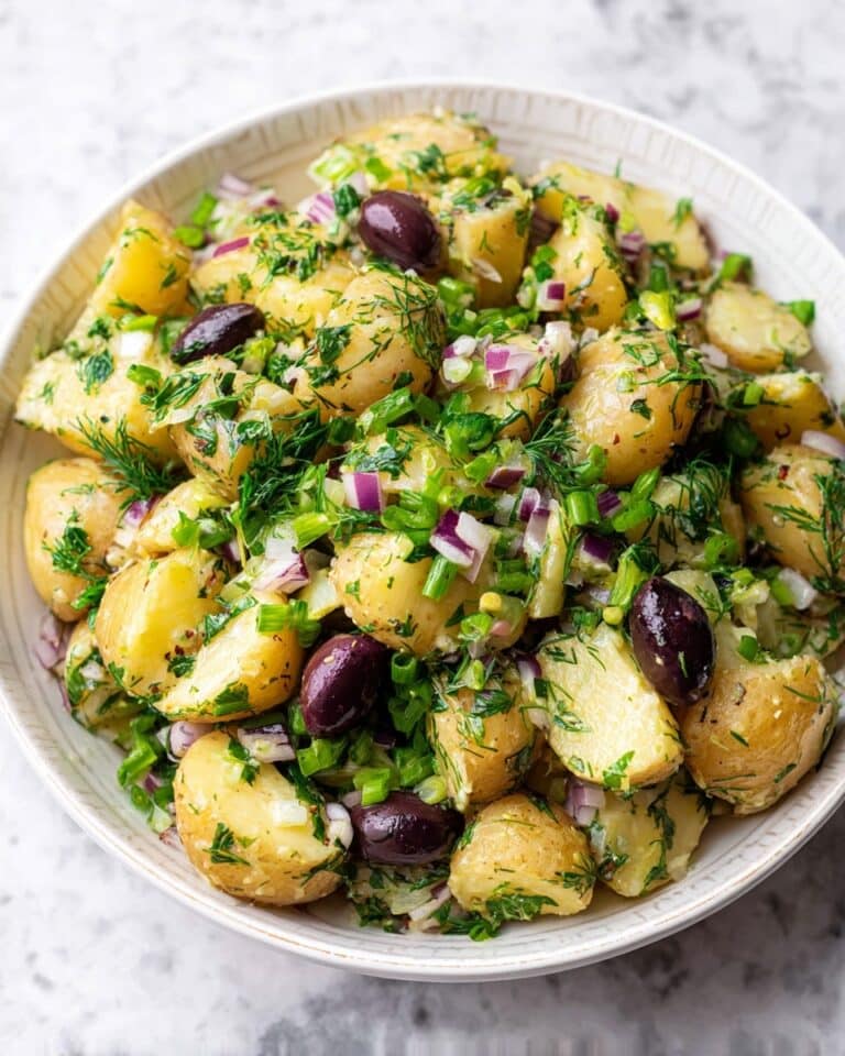 Olive Greek Potato Salad Recipe