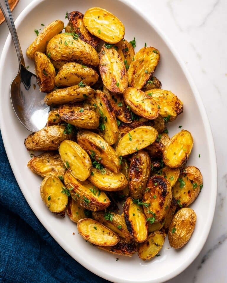 Dijon Garlic Roasted Potatoes Recipe