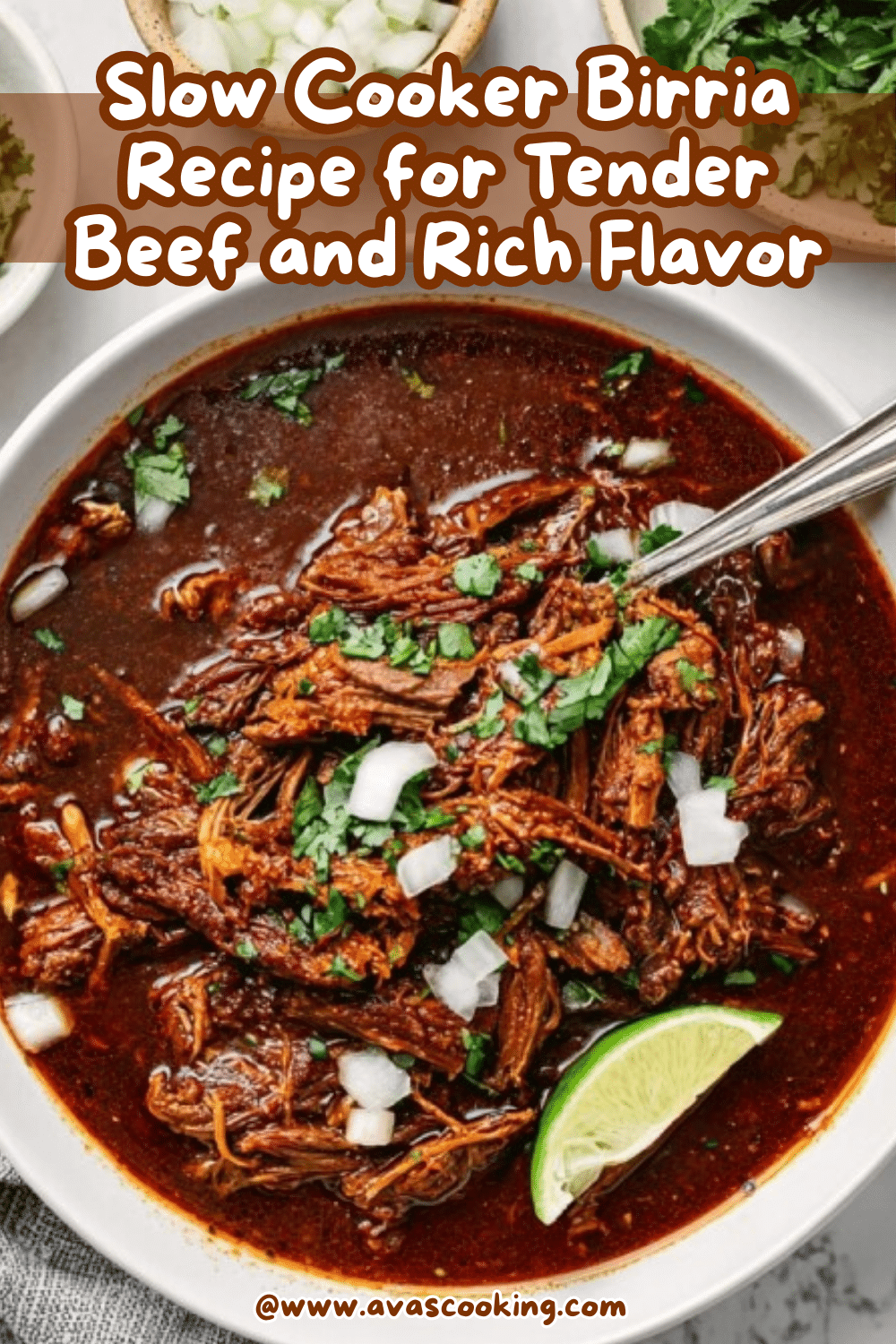 Slow Cooker Beef Birria – Delicious Mexican Stew & Tacos