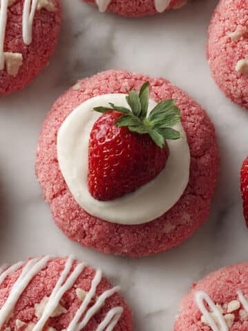 Vegan Strawberry Crunch Cookies Recipe