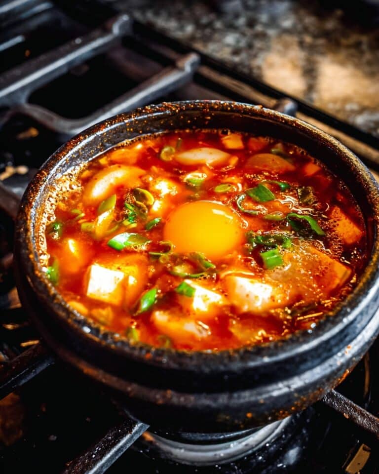 Spicy Korean Soft Tofu Soup (Soondubu Jjigae) Recipe