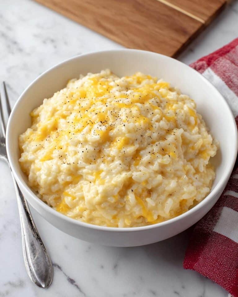 Cheesy Rice Recipe
