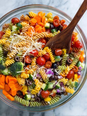 Easy Pasta Salad with Fresh Veggies Recipe