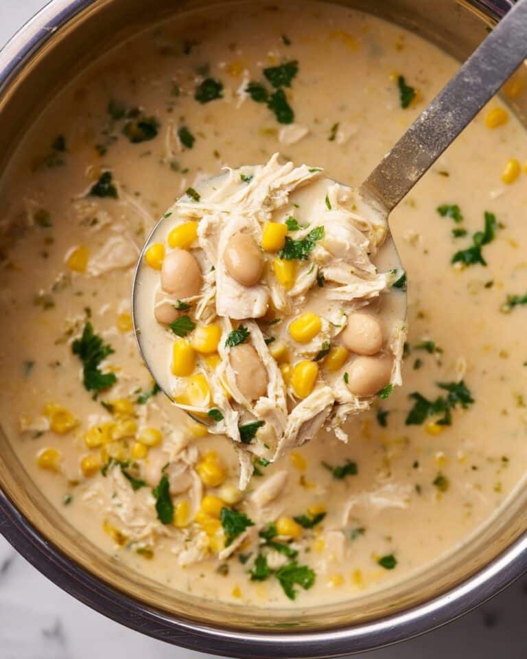 Instant Pot White Chicken Chili Recipe
