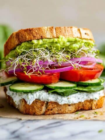 Laura's Fresh Veggie Sandwich Recipe