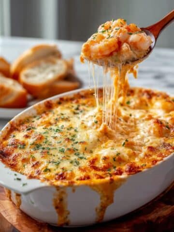 Cheesy Shrimp & Crab Bake Dip Recipe