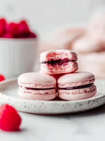 Raspberry Macarons Recipe