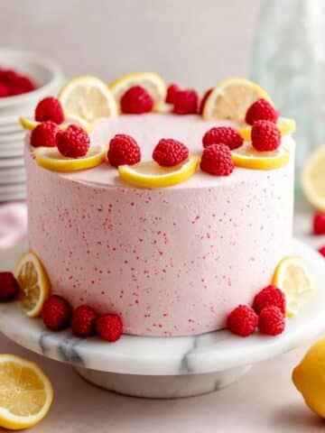 Lemon Raspberry Cake Recipe