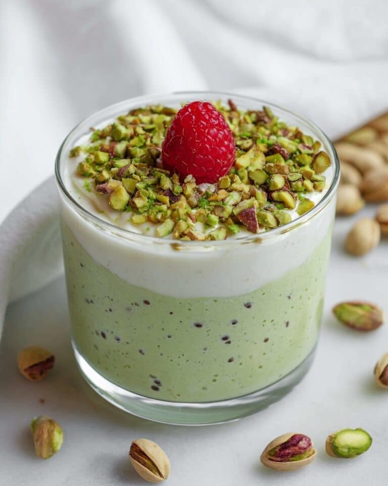 Overnight Pistachio Matcha Oats Recipe