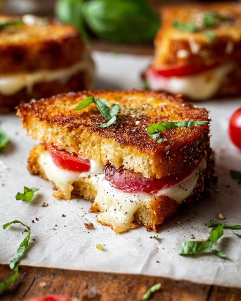 Caprese Grilled Cheese Sandwiches Recipe