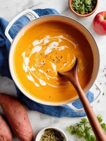 Sweet Potato and Apple Coconut Soup Recipe