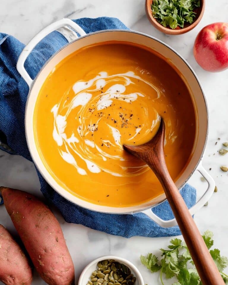 Sweet Potato and Apple Coconut Soup Recipe