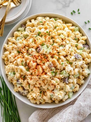 Deviled Egg Macaroni Salad Recipe