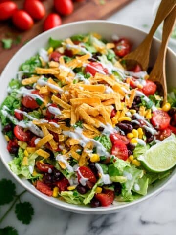 Black Bean Taco Salad Recipe