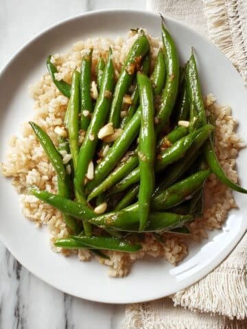 Better than Takeout Miso Green Beans Recipe