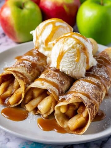 Air Fryer Apple Pie Taquitos Recipe