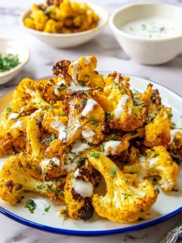 Air Fryer Turmeric Cauliflower Recipe