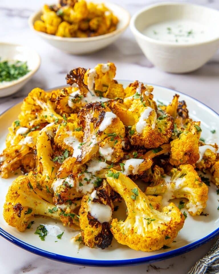 Air Fryer Turmeric Cauliflower Recipe
