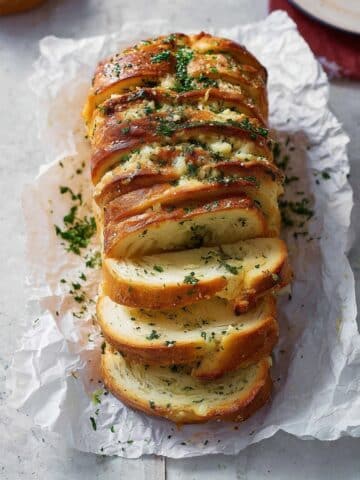 Sourdough Discard Garlic Pull Apart Bread Recipe