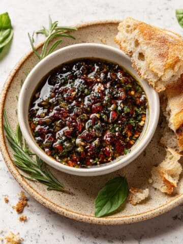 Restaurant-Worthy Herb and Olive Oil Dipping Sauce for Bread Recipe