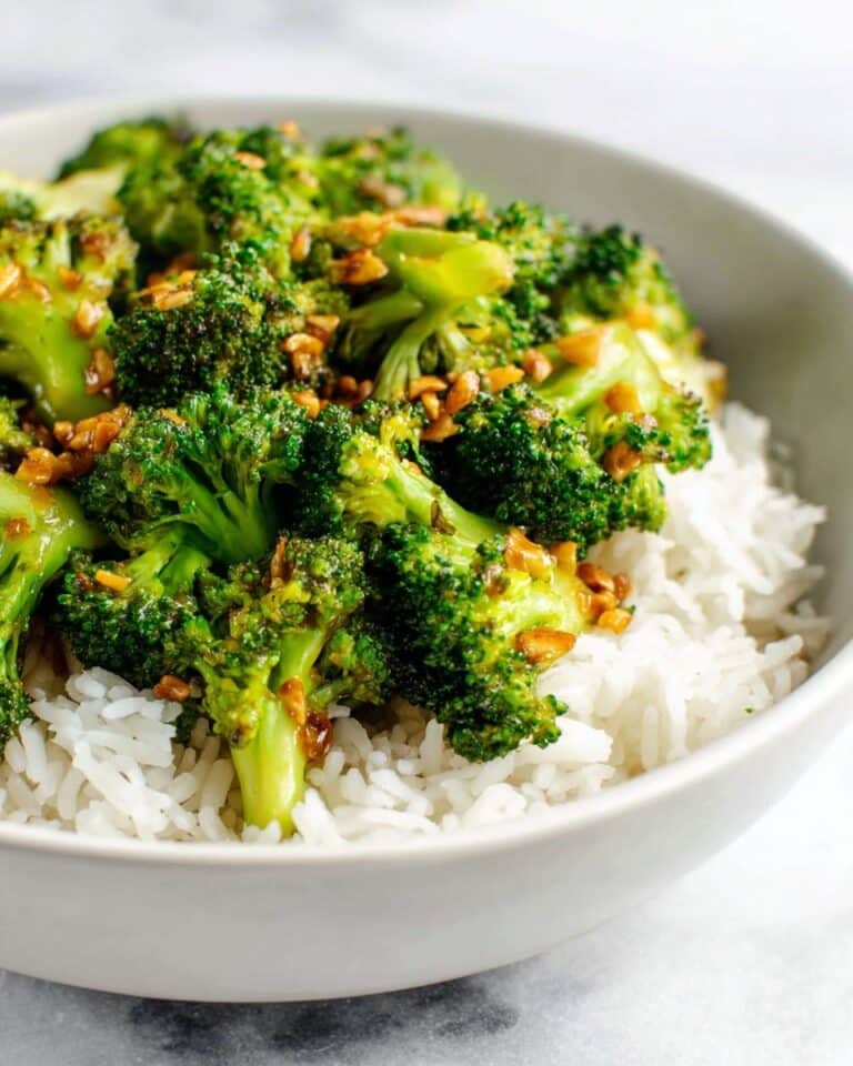 Broccoli with Garlic Sauce Recipe