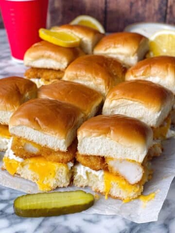Filet-O-Fish Sliders (Fish Burger Sliders) Recipe
