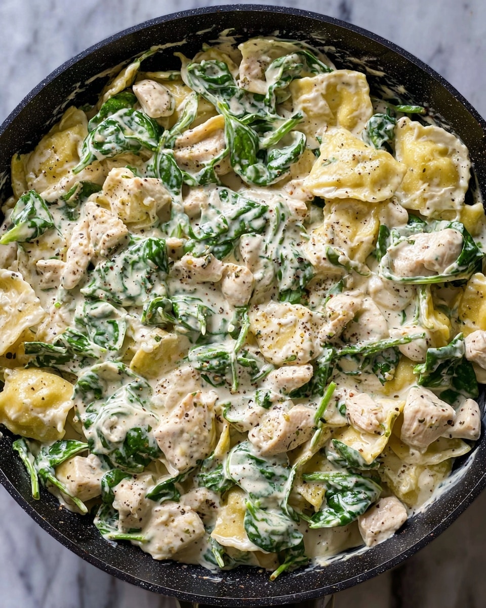 Creamy Pesto Chicken Ravioli: Irresistible Italian Comfort Food