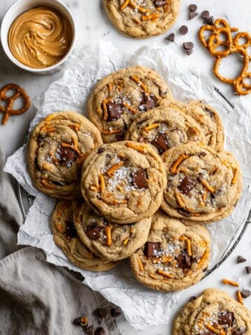 Peanut Butter Pretzel Cookies Recipe