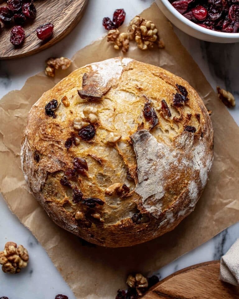 Cranberry Walnut Bread Recipe